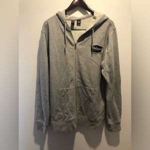 Volcom Heather Gray Hoodie with Logo